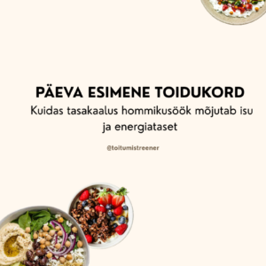 Päeva esimene toidukord